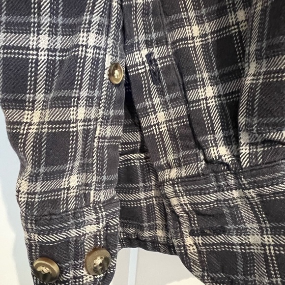 Carhartt Men's Plaid Weathered Fall 2009 Cotton Button Down / Large - Picture 5 of 10